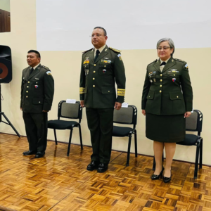 Relevo de Mando de la Dirección General de Derechos Humanos y Derecho Internacional Humanitario, Guatemala.