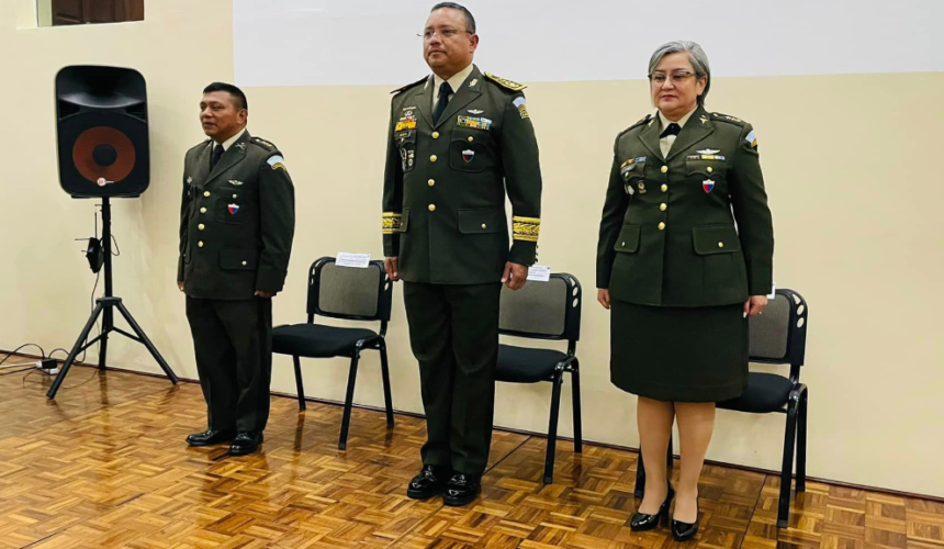 Relevo de Mando de la Dirección General de Derechos Humanos y Derecho Internacional Humanitario, Guatemala.