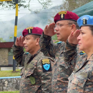 “Dejaré huella”, dice Hilda González Klusmann, la primera mujer en comandar un destacamento militar en Guatemala