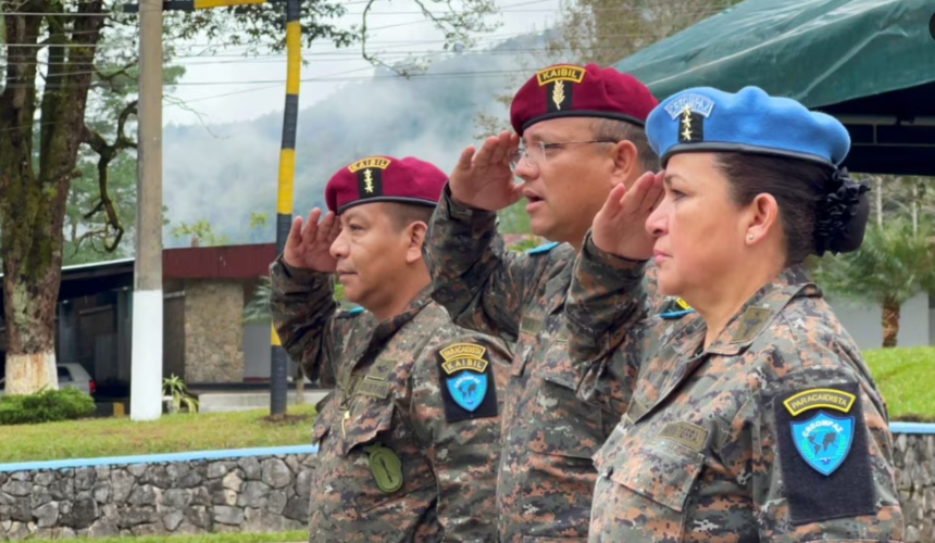 “Dejaré huella”, dice Hilda González Klusmann, la primera mujer en comandar un destacamento militar en Guatemala