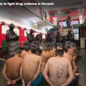 Argentina refuerza la seguridad para combatir la violencia del narcotráfico en Rosario