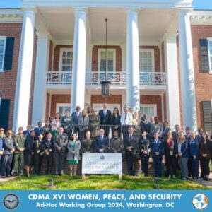 Estados Unidos celebra el Grupo de Trabajo Ad-Hoc sobre Mujer, Paz y Seguridad de la XVI Conferencia de Ministros de Defensa de las Américas