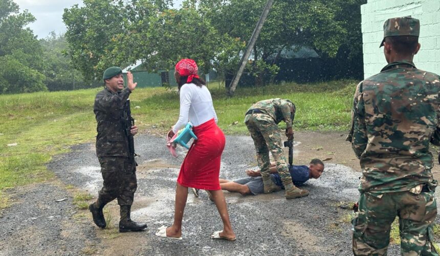Inauguración de las pistas de Derechos Humanos, Escuela de Graduados en DD.HH y DIH Santo Domingo, República Dominicana.