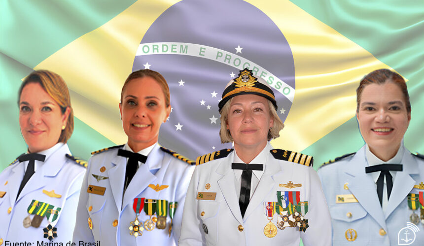 Marina de Brasil promueve a primeras mujeres al rango de Contralmirante Marina de Brasil promueve a primeras mujeres al rango de Contralmirante
