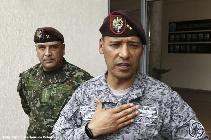 Colombia designa a un militar como ministro de Defensa por primera vez en más de una década