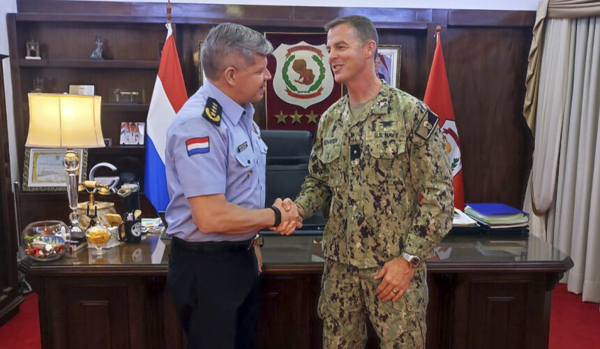 Paraguay recibe misión de asesores de EE.UU. Paraguay recibe misión de asesores de EE.UU.