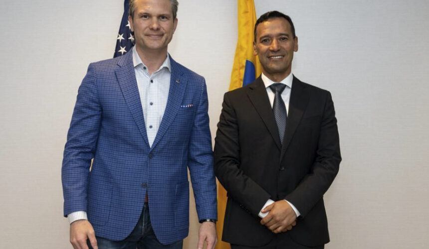 Ministro de Defensa de Colombia se reúne con autoridades de Estados Unidos Ministro de Defensa de Colombia se reúne con autoridades de Estados Unidos