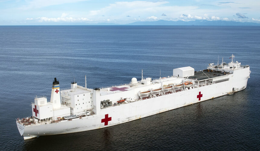 Barco hospital de EEUU dará atención médica gratuita en Costa Rica Barco hospital de EEUU dará atención médica gratuita en Costa Rica