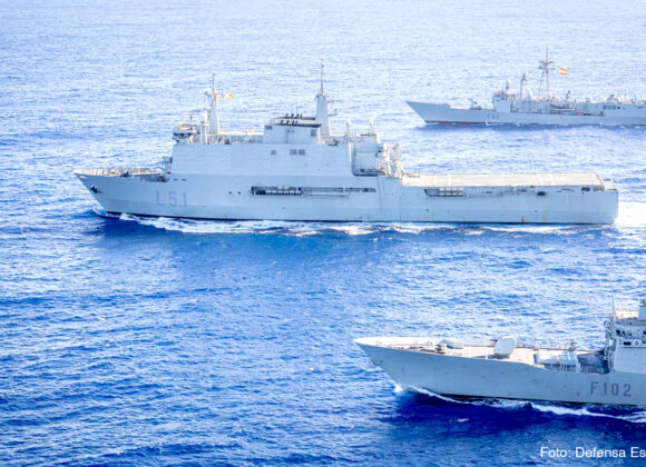 Armada Española desembarca junto a marines de EE.UU. en Carolina del Norte